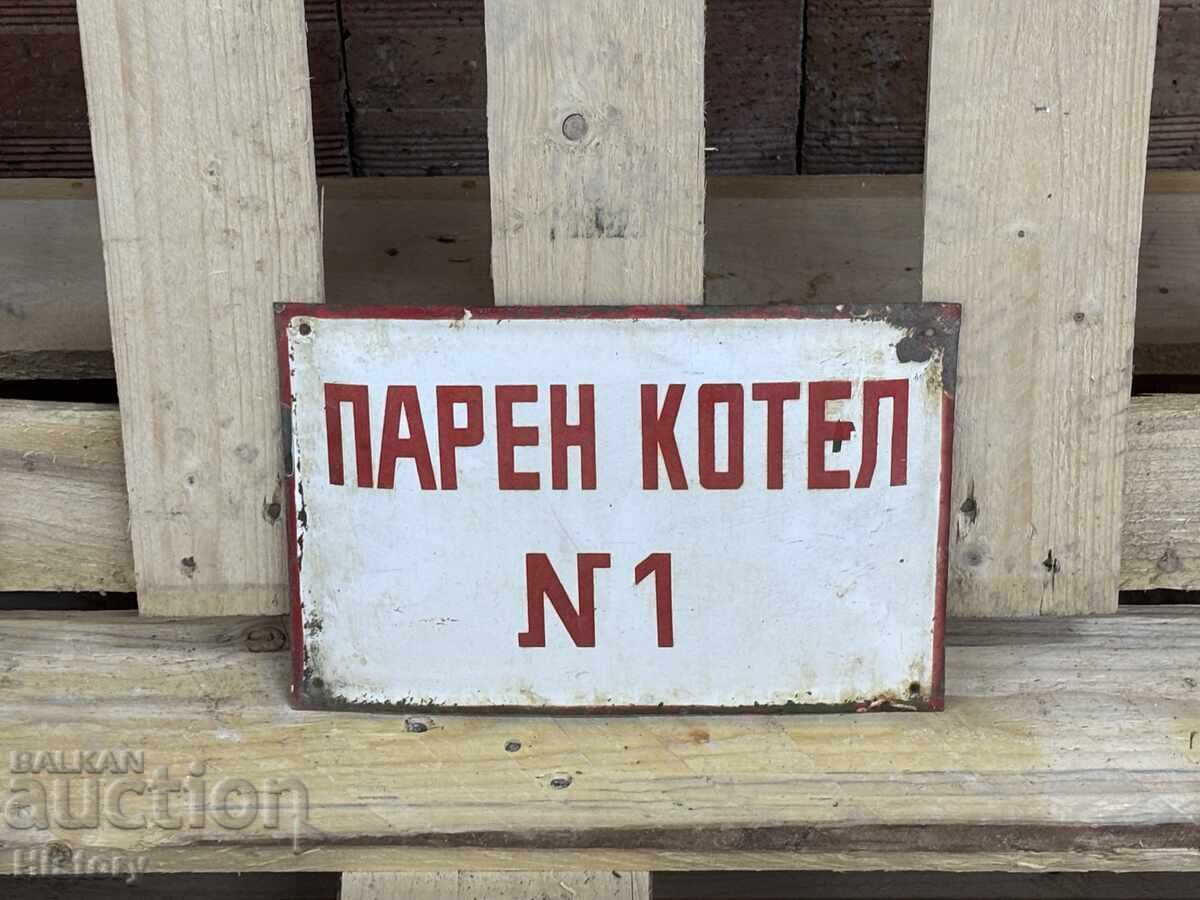 Enamel plate with price 25.00 BGN | € 12.78 Enamel plate with price 25.00 BGN | € 12.78