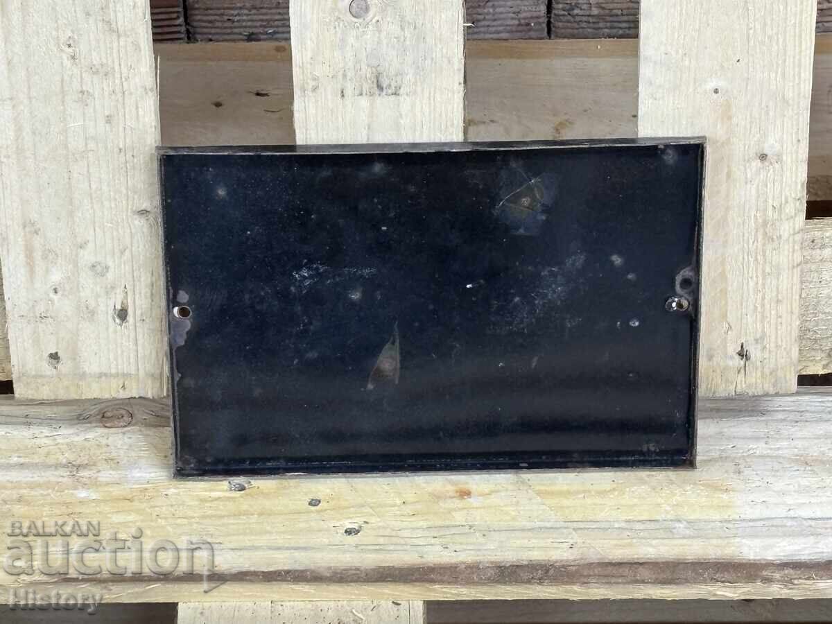 Licitație Placa emailata Licitație Placa emailata