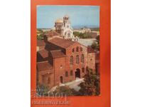 BULGARIA TRAVEL POSTCARD SOFIA CHURCH ST. SOFIA 1969