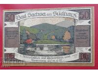 Τραπεζογραμμάτιο-Γερμανία-Σαξονία-Μπαντ Ζάξα-50 πφένιγκ 1921