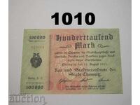 Chemnitz 100.000 μάρκα 1923 Γερμανία