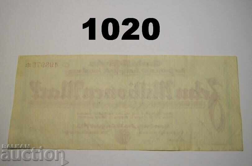 Αμβούργο 10 εκατομμύρια μάρκα 1923 Γερμανία με τιμή 5.00 BGN | € 2.56