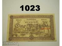 Hamburg 1 miliard mărci 1923 Germania