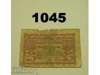 Frankfurt A. M. 25 pfennig 1919 Germany