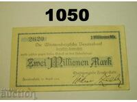 RR! Freudenstadt Württemberg 2 million mark 1923 Germany