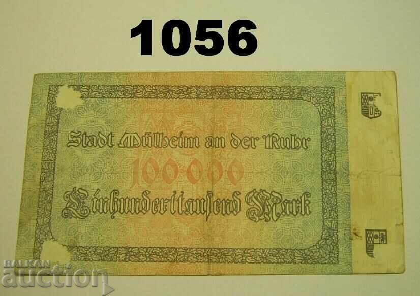 Mülheim an der Ruhr 100.000 mărci 1923 Note cu preț 2.00 BGN | € 1.02 Mülheim an der Ruhr 100.000 mărci 1923 Note cu preț 2.00 BGN | € 1.02