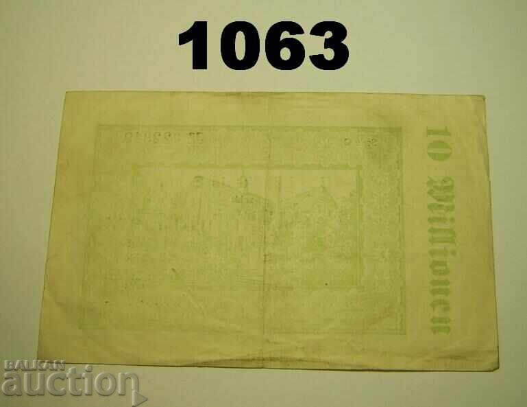 Essen 10 million mark 1923 Germany with price 8.00 BGN | € 4.09