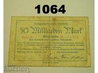 Elberfeld 50 Billion Mark 1923 Germany