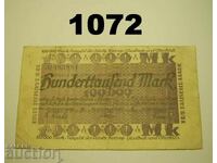 Bottrop 100.000 mărci 1923 Germania
