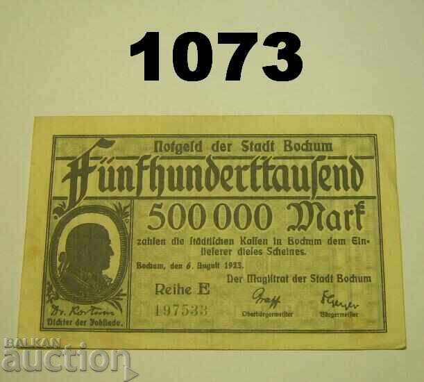 Μπόχουμ 500.000 μάρκα 1923 Γερμανία