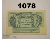 Βαυαρία 1 εκατομμύριο μάρκα 1923 Γερμανία