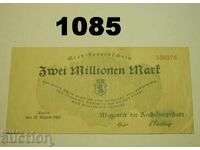 Berlin 2 million mark 1923 Germany