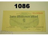 Berlin 2 million mark 1923 Germany