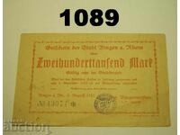 R! Bingen a. Rhein 200.000 mark 1923 Германия