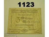 Στουτγκάρδη 3 εκατομμύρια μάρκα 1923 Γερμανία