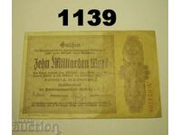 Στολμπεργκ 10 δισεκατομμύρια μάρκα 1923 Γερμανία