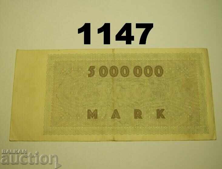 Κόμπλεντς 5 εκατομμύρια μάρκα 1923 Γερμανία με τιμή 6.00 BGN | € 3.07