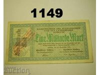 Coblenz 1 miliard de mărci 1923 Germania