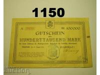 Αμόρμπαχ 100.000 μάρκα 1923 Γερμανία