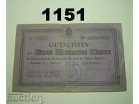 Αμόρμπαχ 1 εκατομμύριο μάρκα 1923 Γερμανία