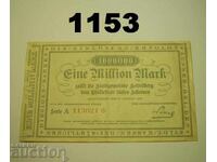 Χαϊδελβέργη 1 εκατομμύριο μάρκα 1923 Σημειώσεις Γερμανία