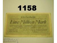Auerbach i. Vogtl 1 milion mărci 1923 Germania