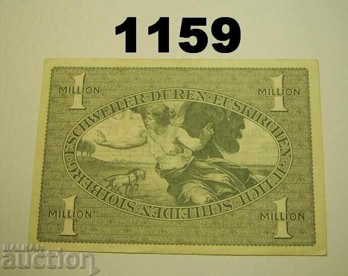 Δύρεν Εουσκίρχεν 1 εκατομμύριο μάρκα 1923 Γερμανία με τιμή 40.00 BGN | € 20.45
