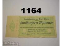 Αλτόνα 500 εκατομμύρια μάρκα 1923 Γερμανία
