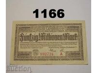 Ντάρμστατ 50 εκατομμύρια μάρκα 1923 Γερμανία