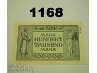 Ντίσελντορφ 100.000 μάρκα 1923 Γερμανία