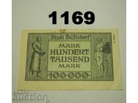 Düsseldorf 100.000 mărci 1923 Germania