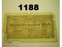 Ρέκλινγκχαουζεν και Μπουέρ 500.000 μάρκα 1923 Γερμανία