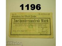 Haspe 200.000 μάρκα 1923 Γερμανία