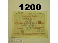 R! Νάγκολντ 20 εκατομμύρια μάρκα 1923 Γερμανία