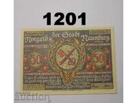 Naumburg 50 pfennig 1920 A Германия