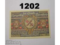 Naumburg 50 pfennig 1920 B Germany
