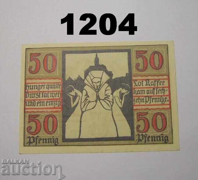 Naumburg 50 pfennig 1920 D Германия с цена 2.50 лв. | € 1.28 Naumburg 50 pfennig 1920 D Германия с цена 2.50 лв. | € 1.28