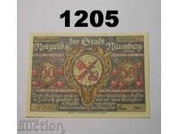 Naumburg 50 pfennig 1920 E Germany