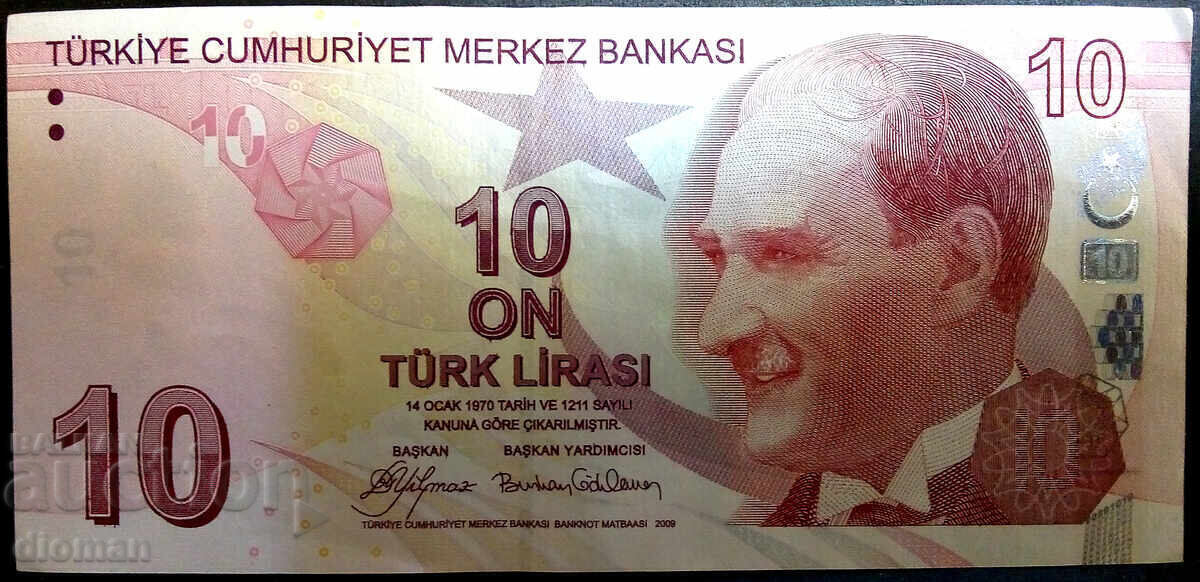 dioman - TURCIA - 10 LIRĂ dioman - TURCIA - 10 LIRĂ
