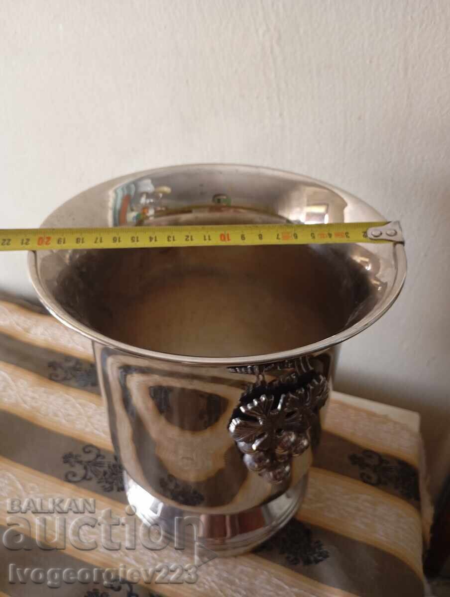 Licitație Șampanieră argintată stil art deco