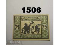 Hann Münden 75 pfennig 1922 Germany