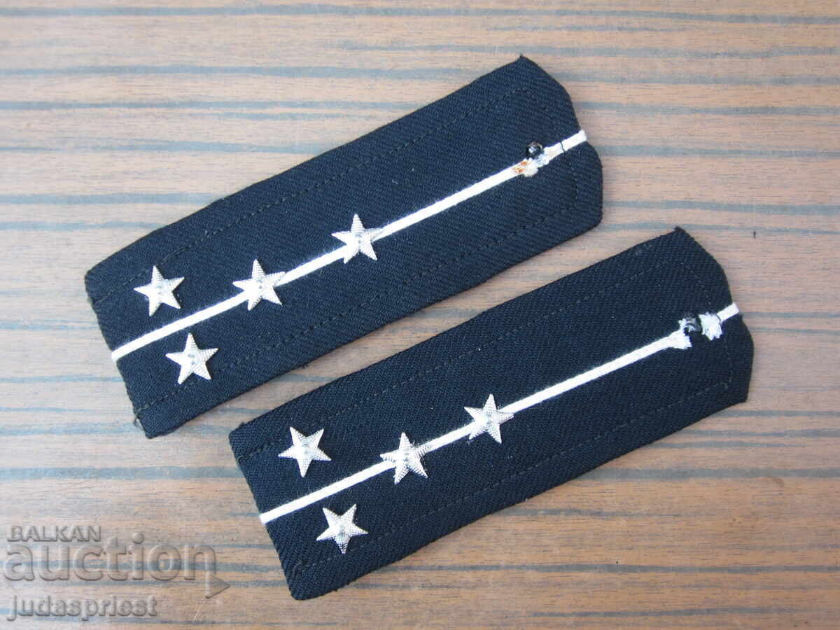 Epoleți militari navali bulgari, căpitan din perioada socialistă cu preț € 10.00 | 19.56 BGN