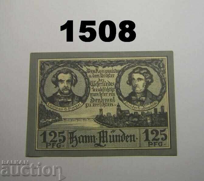 Hann Münden 125 πφέννιχ 1922 Γερμανία