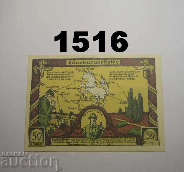 Σόλταου 50 φεννίγκ 1921 Γερμανία με τιμή 3.00 BGN | € 1.53