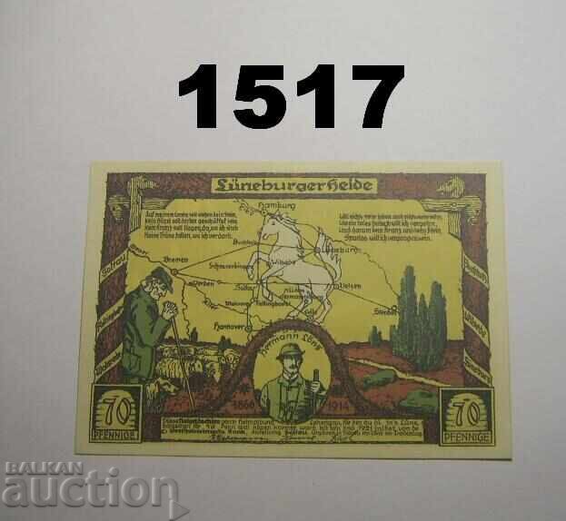 Soltau 70 pfennig 1921 Germania