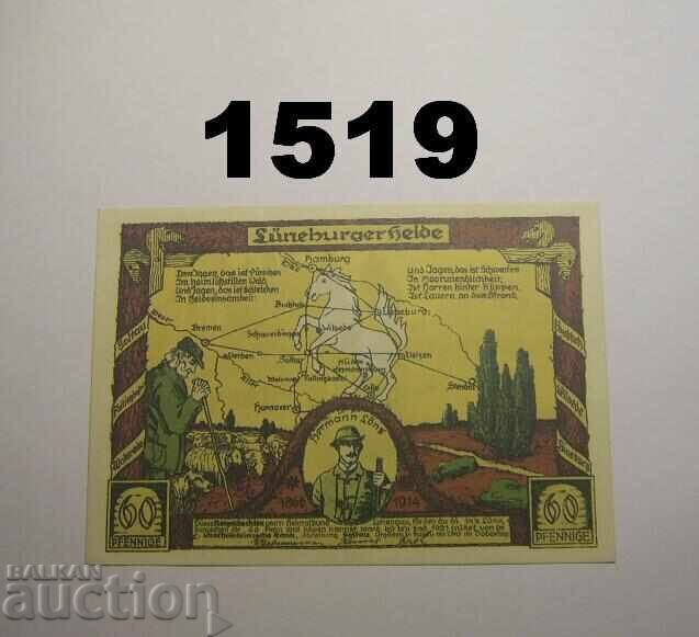 Soltau 60 pfennig 1921 Germania