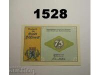 Pößneck 75 pfennig 1921 Germany