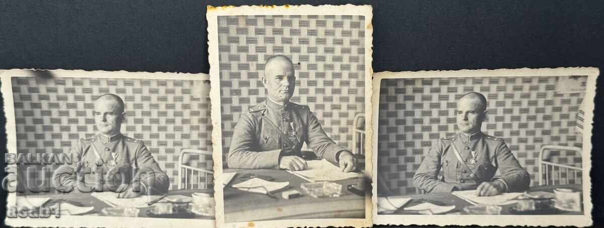 Officer with Cross for Bravery