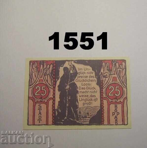 Boppard 25 pfennig 1921 Germania