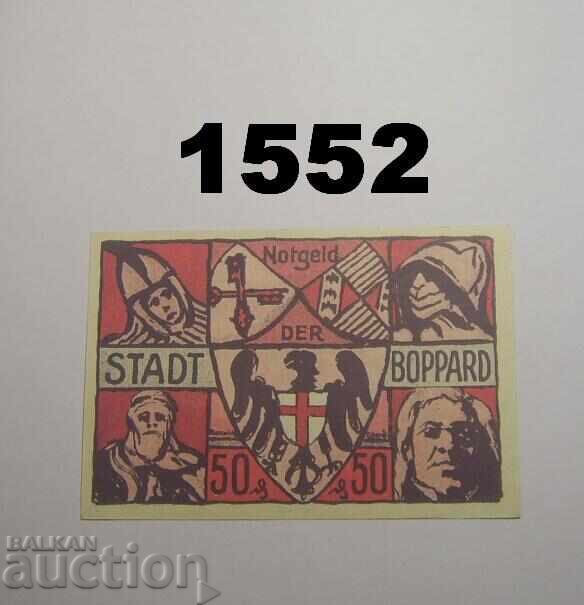 Μπόπαρντ 50 φεννίγκ 1921 Γερμανία Μπόπαρντ 50 φεννίγκ 1921 Γερμανία